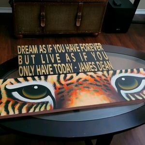 Cheetah eyes/ small art work